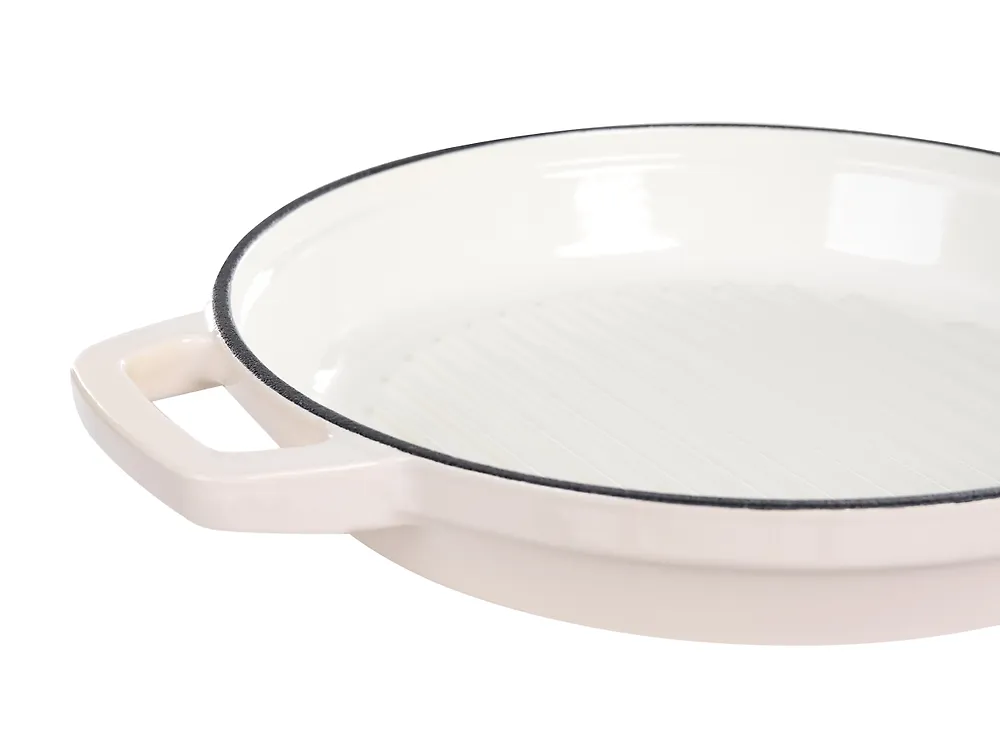 Gusseisen Kochgeschirrset 4-teilig CASTLINA Cremeweiß_1169344