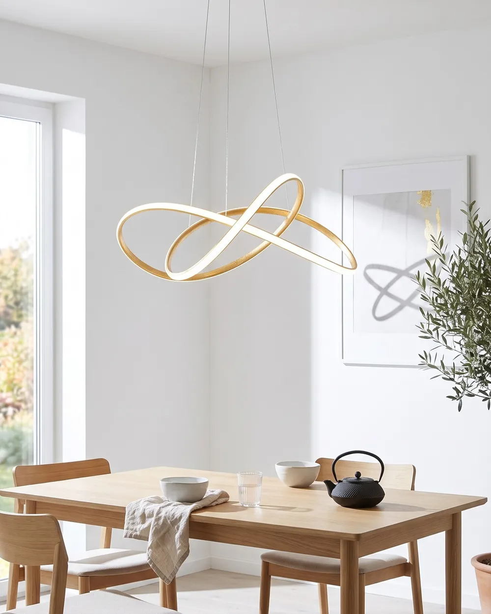 LED Pendant Lamp TUMEN Metal Gold_1149648