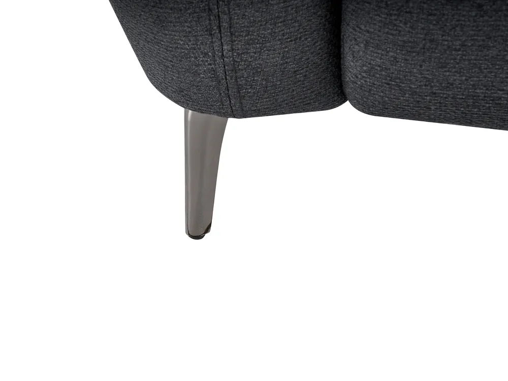 Sofa 2-Sitzer ARTUNA Stoff Schwarz_1044814