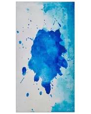 Rug ODALAR Blue 80 x 150 cm_755373