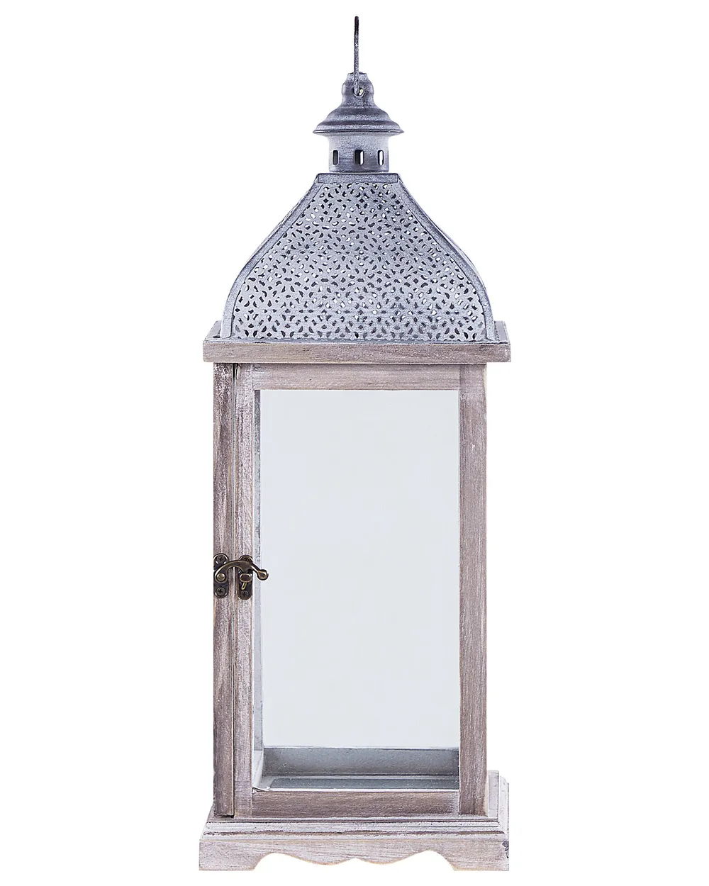 Lantern SAMAR 47 cm Pine Wood White_817767