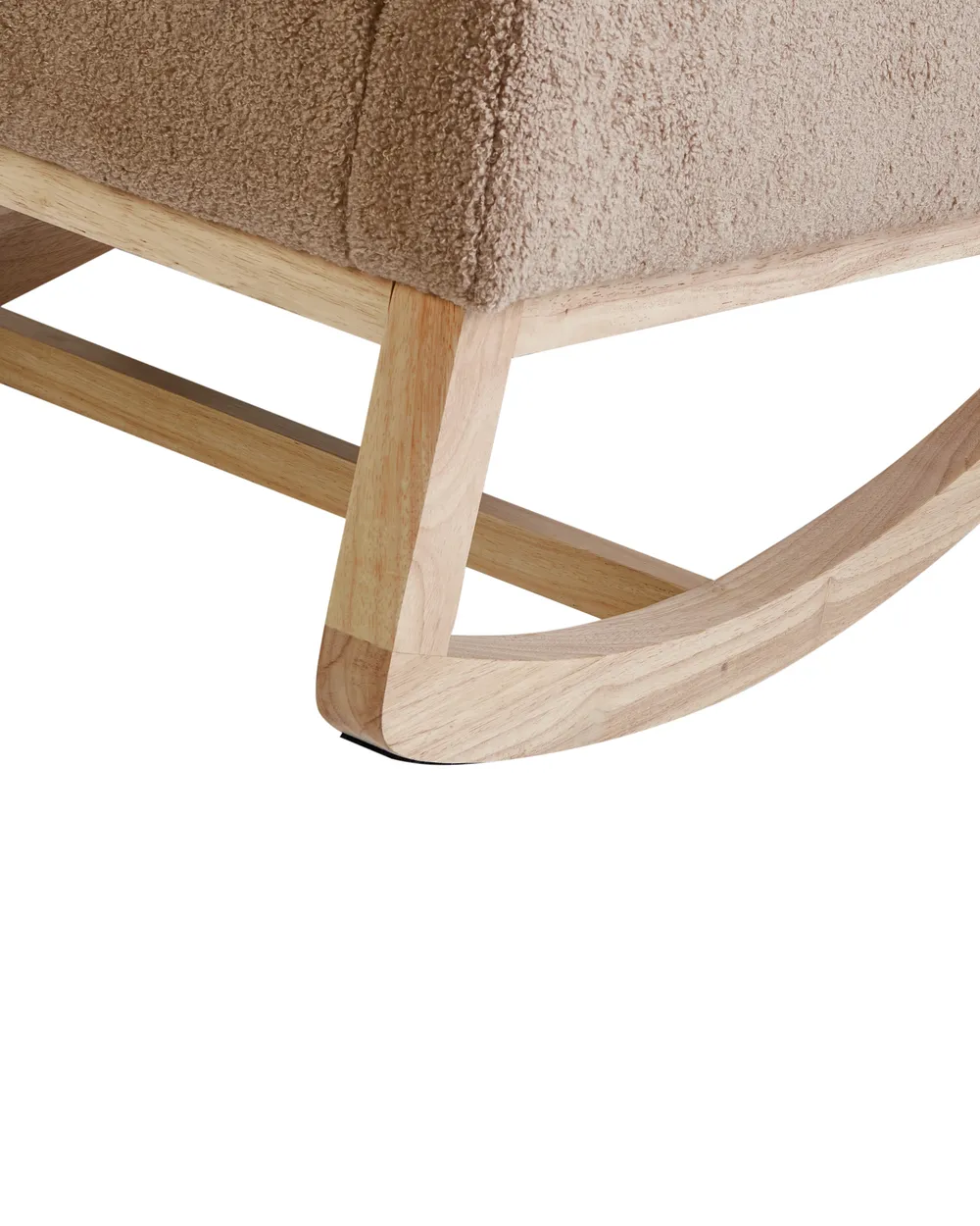 Schaukelsessel ALSTA Bouclé Beige_967623