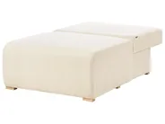 Modul Ecksofa NERBO Bouclé Cremeweiß rechtsseitig_1033930