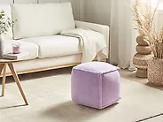 Pouffe ALIPUR Boucle Violet_1185211
