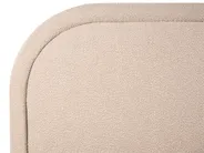 Ottoman Bed QUILLIEN Boucle Beige 180 x 200 cm (EU Super King)_989917