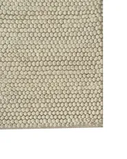 Teppich KORDEA Hellbeige 200 x 300 cm Wolle_1144455