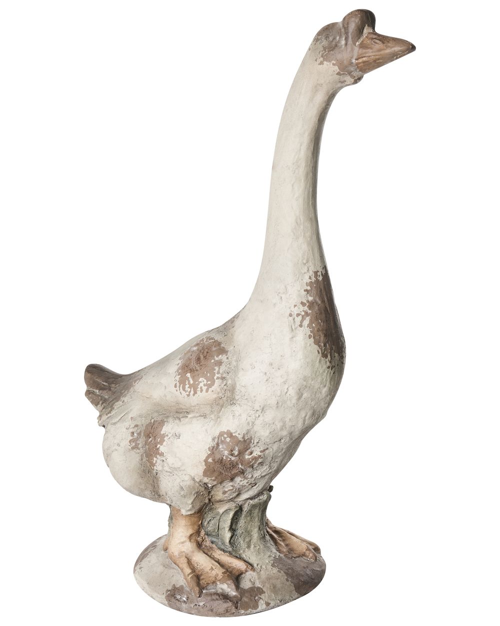 Tuinbeeld SARNO Gans 67 cm Beige