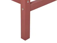 Garten Bartisch ADIRONDACK 60 cm 59 cm Kunststoff Rot_938577