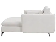 Chaise Longue CHARMES Fabric Light Beige_894548