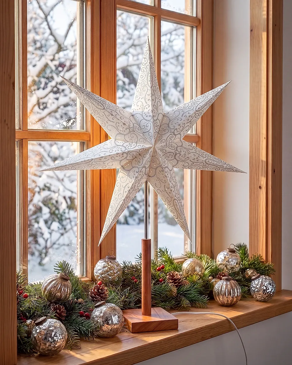 Adventsstern MANA 72 cm Silber_1186141