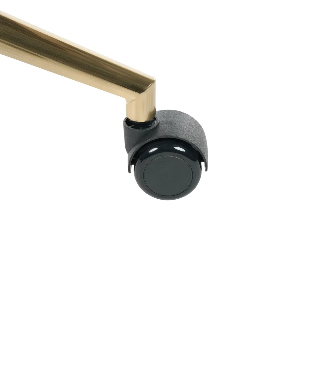 Schreibtischstuhl ALTONA Samtstoff Beige_1131986