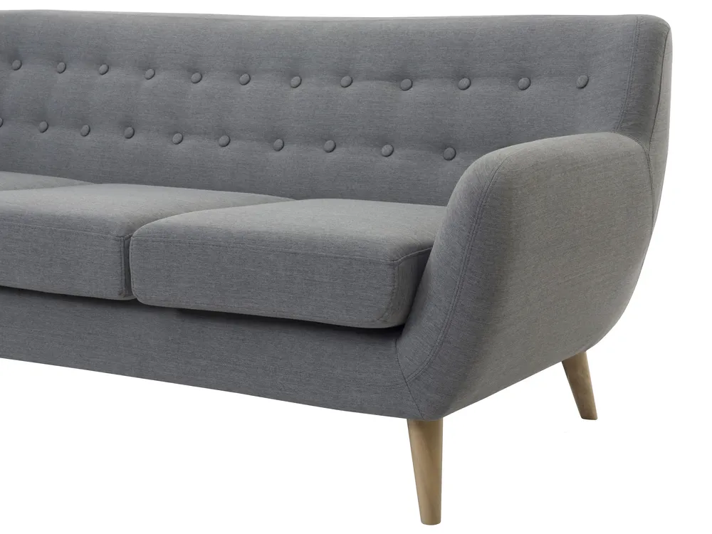 Sofa 3-Sitzer MOTALA Stoff Hellgrau_259625