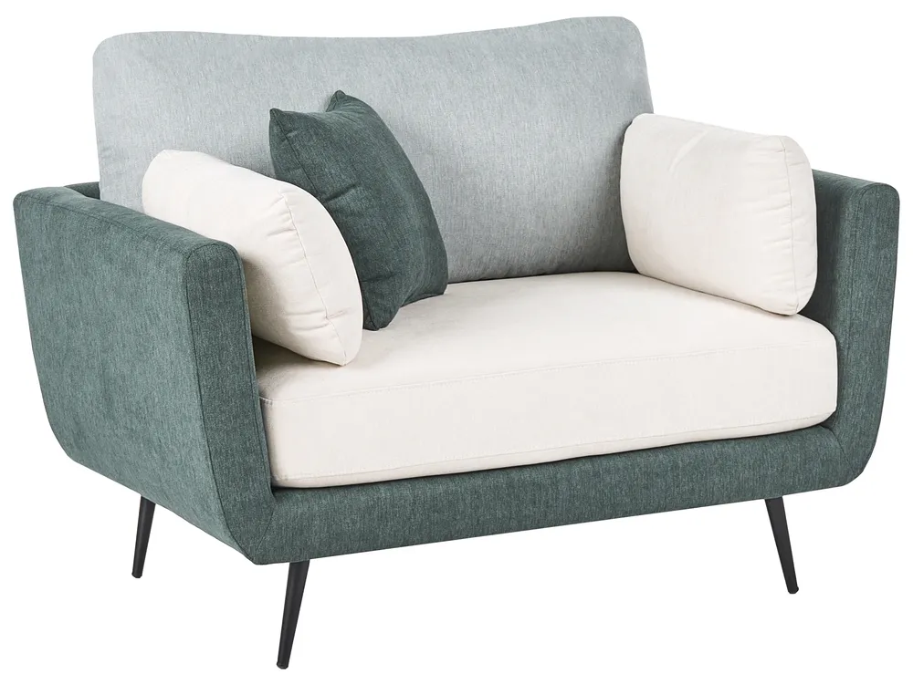 Sofa Set 4-Sitzer BOLGA Stoff Grün_1076237