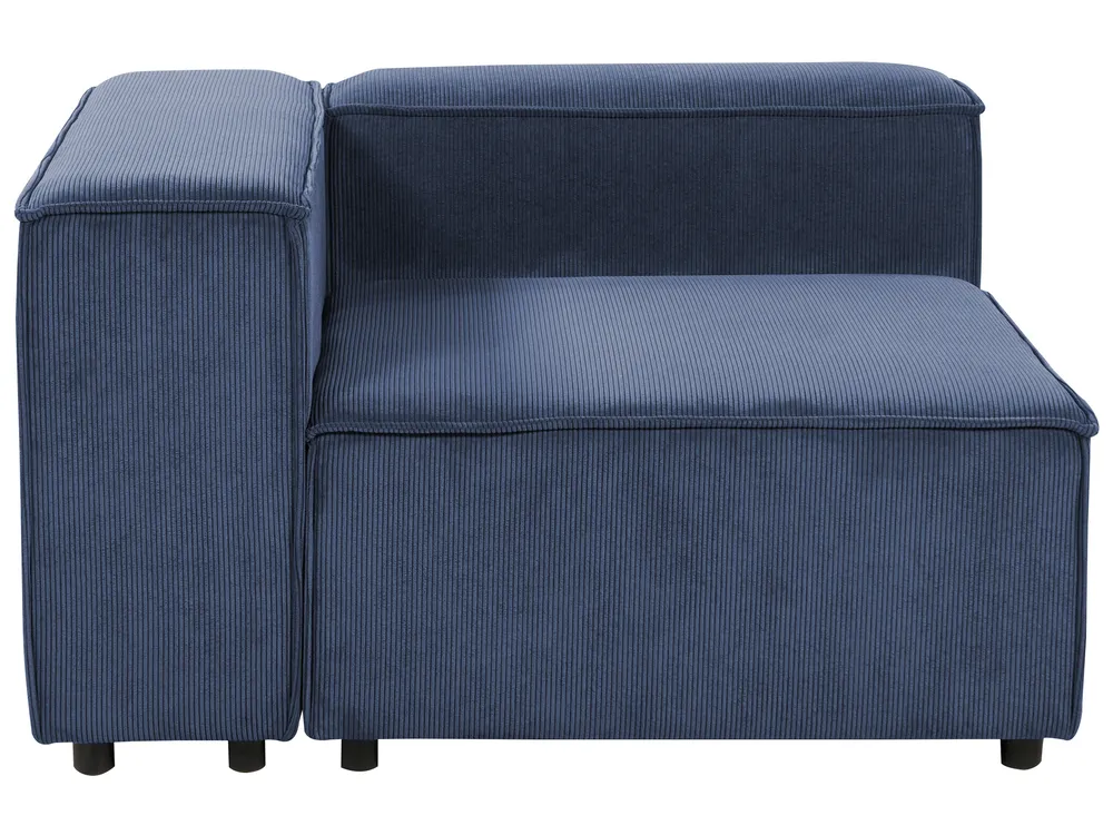Modul Ecksofa 4-Sitzer ARDAL Cord Dunkelblau rechtsseitig_1008756