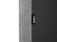 Ottoman Bed LORIENT Fabric Grey 120 x 200 cm (EU Small Double)_1062954
