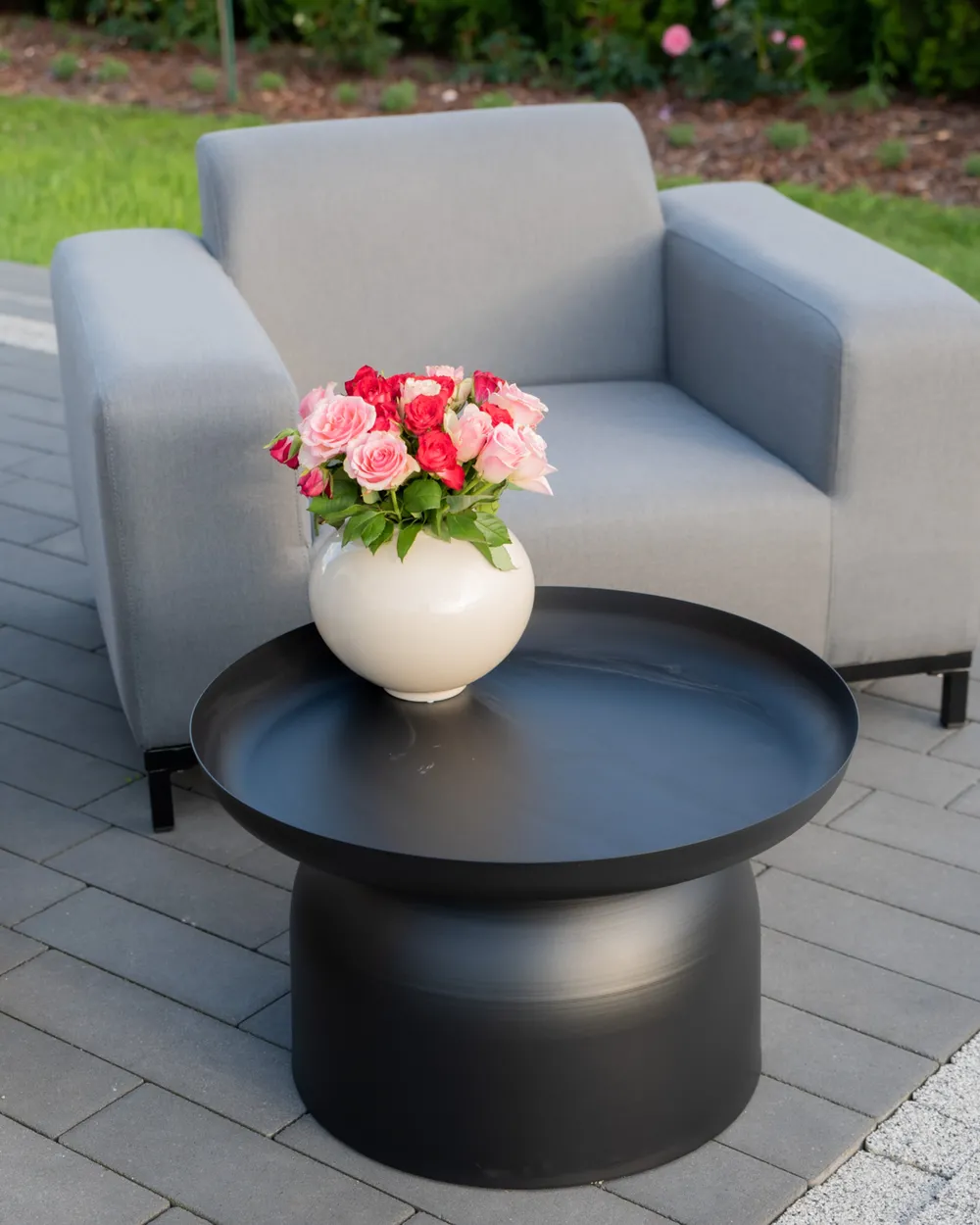 Couchtisch TORRENS Metall Schwarz_1005735