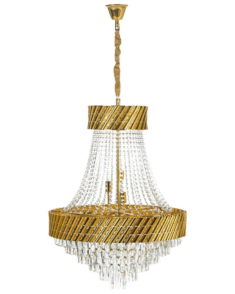Kronleuchter KARSA Kristall Gold