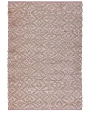 Teppich GERZE Rosa 160 x 230 cm Baumwolle_853520