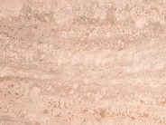 Side Table SABRINA Travertine Effect Brown_1146487