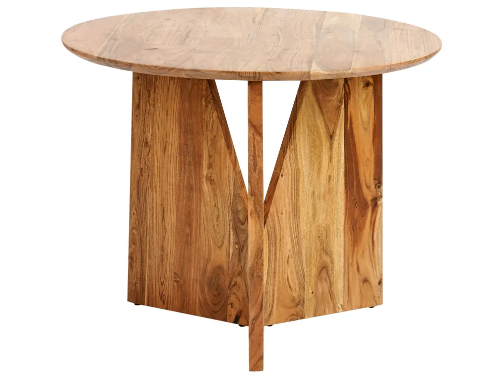 Esstisch ARRAN Braun 100 cm 100 cm Akazienholz