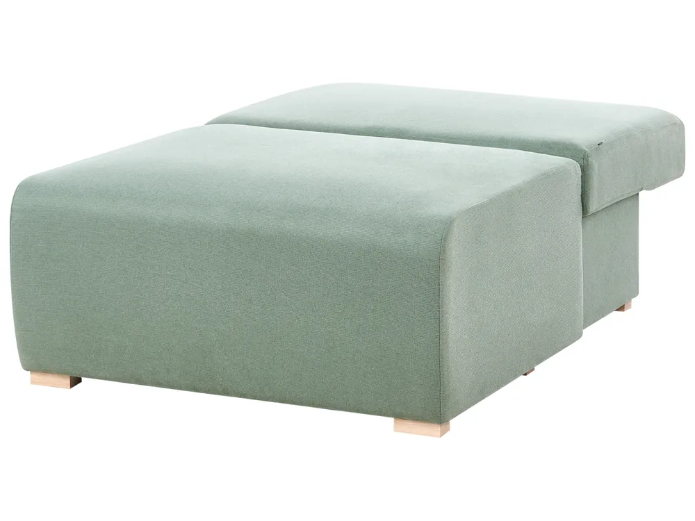 Modul Ecksofa NERBO Stoff Hellgrün linksseitig_1035364
