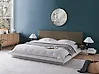 Wasserbett Bouclé ZEN 180 x 200 cm Weiß