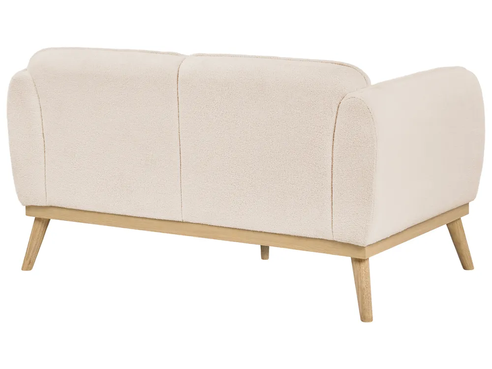 Sofa 2 Seater LJUNG Boucle Light Beige_1076451
