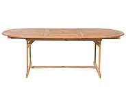 Garden Dining Set 8 Seater MAUI with Cushions Acacia Wood Off-White_696906