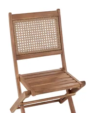 Gartenstuhl 4er Set PARAGGI zertifiziertes Akazienholz Dunkelbraun_928466