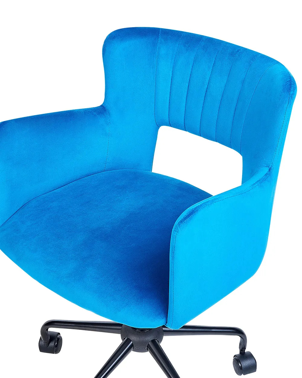 Desk Chair SANILAC II Velvet Blue_855194