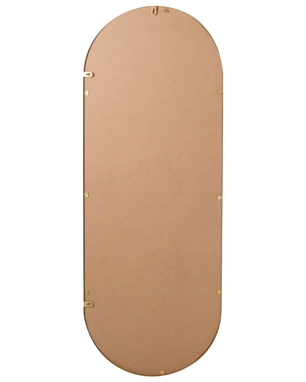 Wandspiegel AZEVILLE 46 cm 122 cm Metall Gold_997724