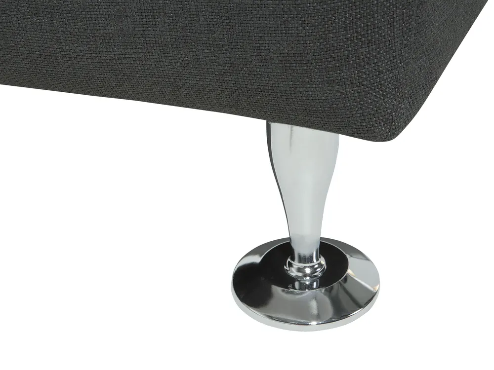 Curved Sofa 7 Seater ROTUNDE Fabric Dark Grey_694747