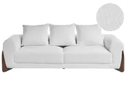 Sofa 3 Seater VINLIDEN Boucle White_1048363