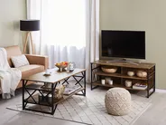 TV-Möbel CARLISLE Dunkelbraun_757211