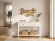 Wall Decor FLEROVIUM Metal 45 cm Gold_1083505