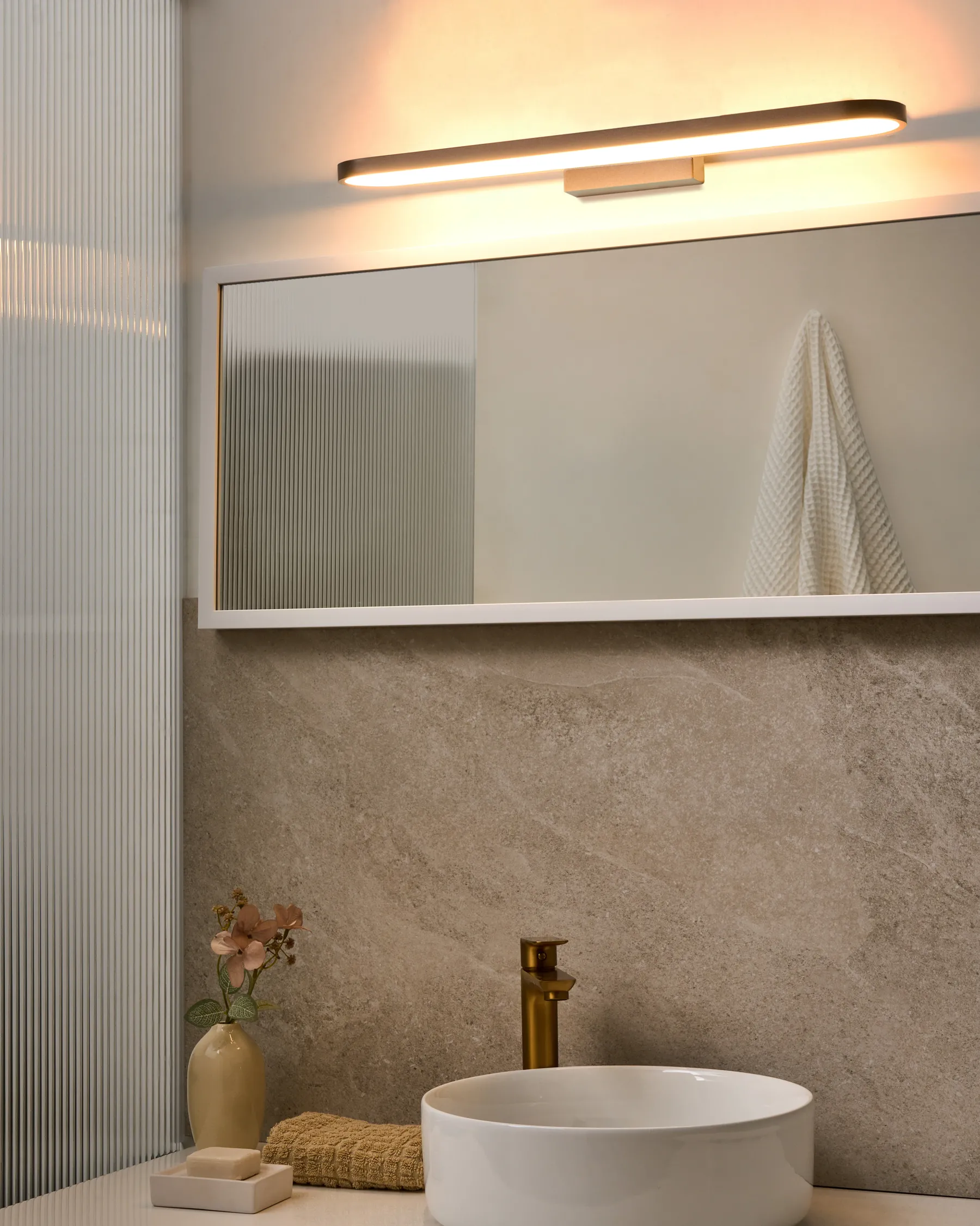 Picture and Mirror LED Light MIDOU Metal Brown_1010221
