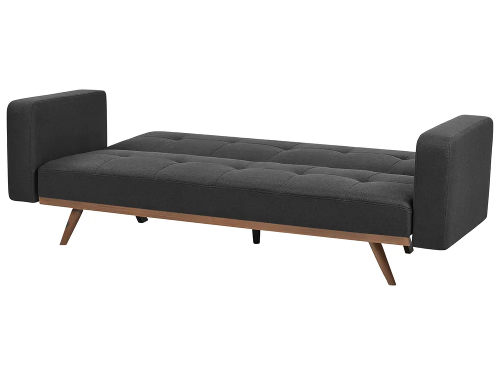 Schlafsofa 3-Sitzer HJULBY Schwarz_1030222