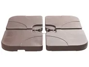 Sonnenschirmfuß CARIA Quadratisch Taupe 9 kg_1042116