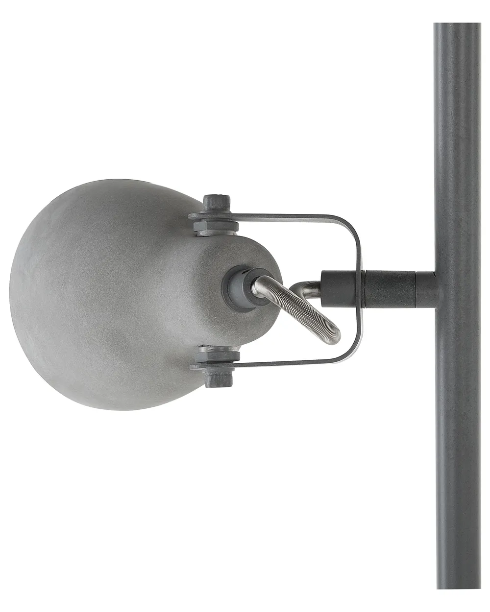 Floor Lamp MISTAGO Adjustable Concrete Grey_730425