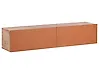 Wandmontierter TV-Schrank GLADSTONE Rot