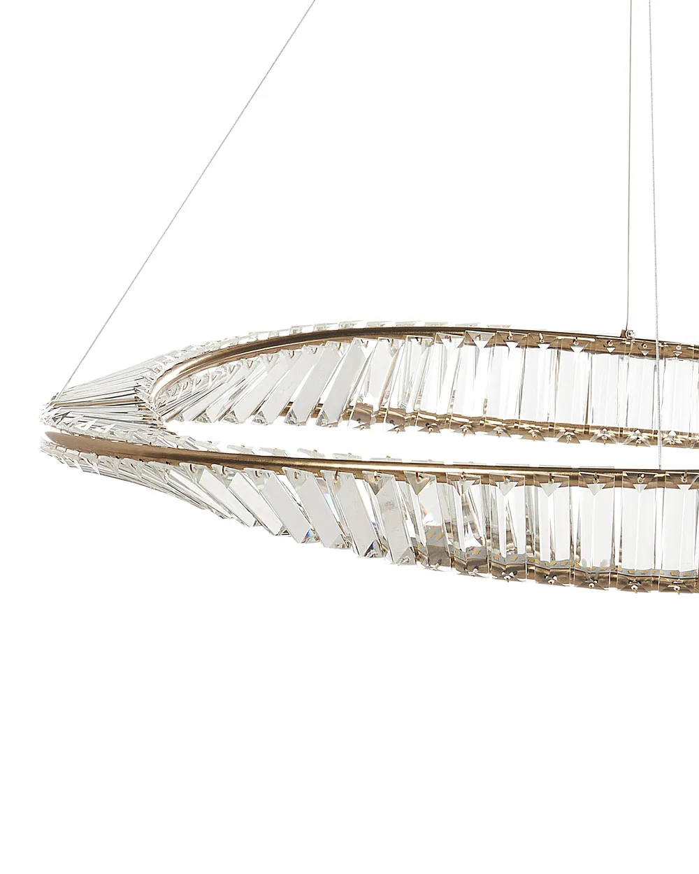 LED Chandelier ROSENDE Metal Gold_919541