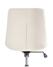 Bürostuhl MELROSE Samtstoff Cremeweiß_1042949