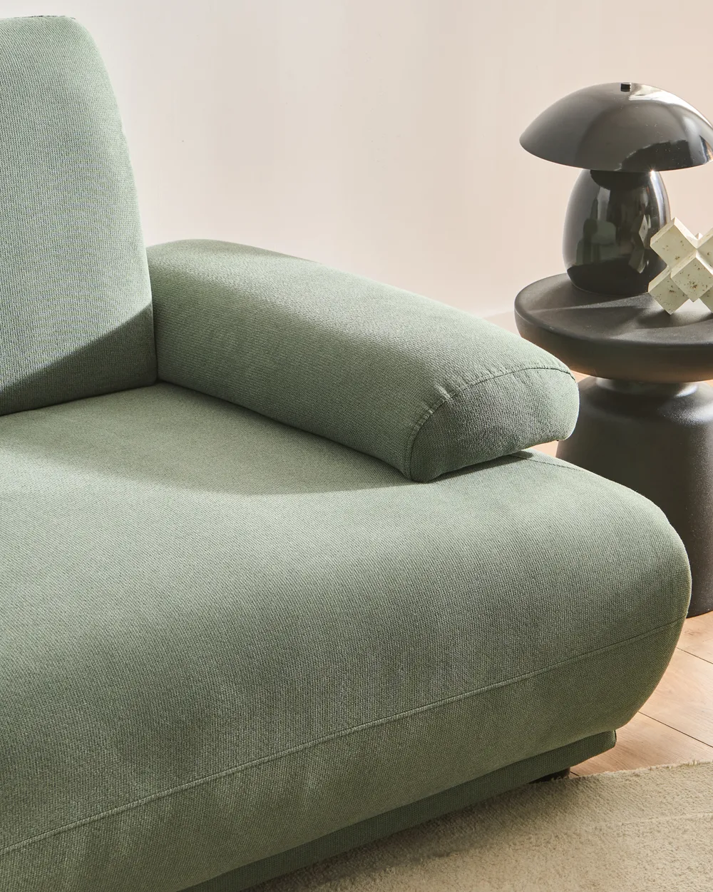 Sofa 2 Seater NACKA Light Green_1056452