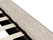 Bed Boucle MIRANDE 160 x 200 cm (EU King Size) Taupe_943350