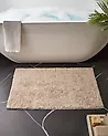 Badematte GOELA Hellbraun 60 x 90 cm Baumwolle
