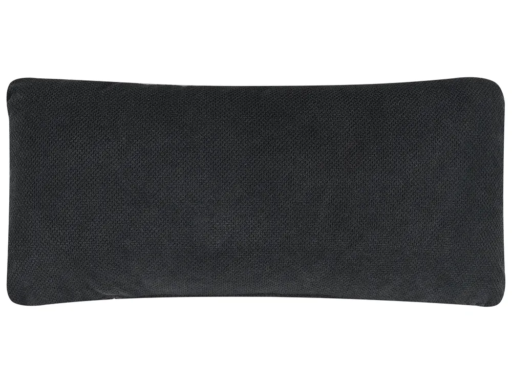 Sofa 3-Sitzer IKAST Stoff Schwarz_969294