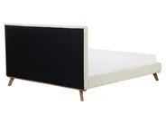 Bed Chenille TALENCE 160 x 200 cm (EU King Size) Light Beige_732370