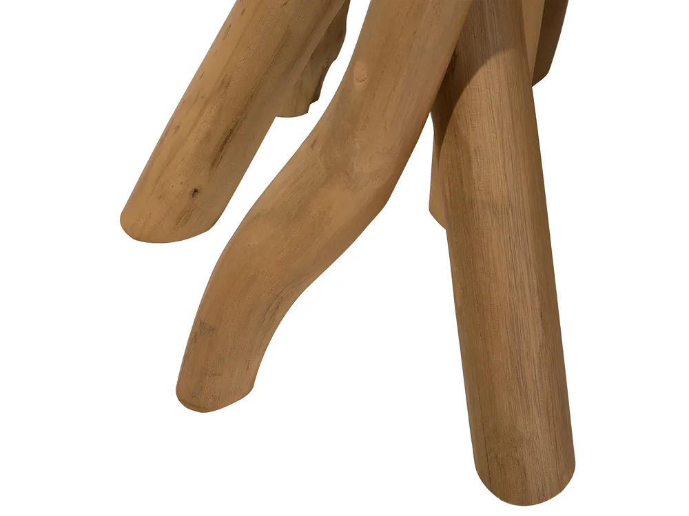Side Table MERRITT Teak Wood Brown_703597