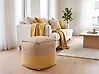 Pouffe KIRAMA Jute Yellow