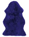 Schaffell ULURU Marineblau 65 x 110 cm